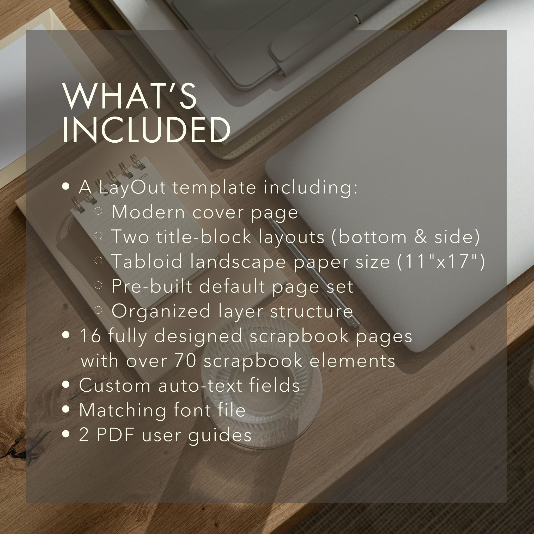 What's Included in the Freya LayOut Bundle