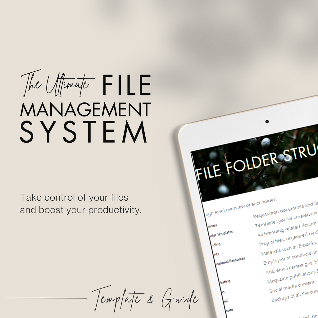 The Ultimate File Management System for Interior Designers
