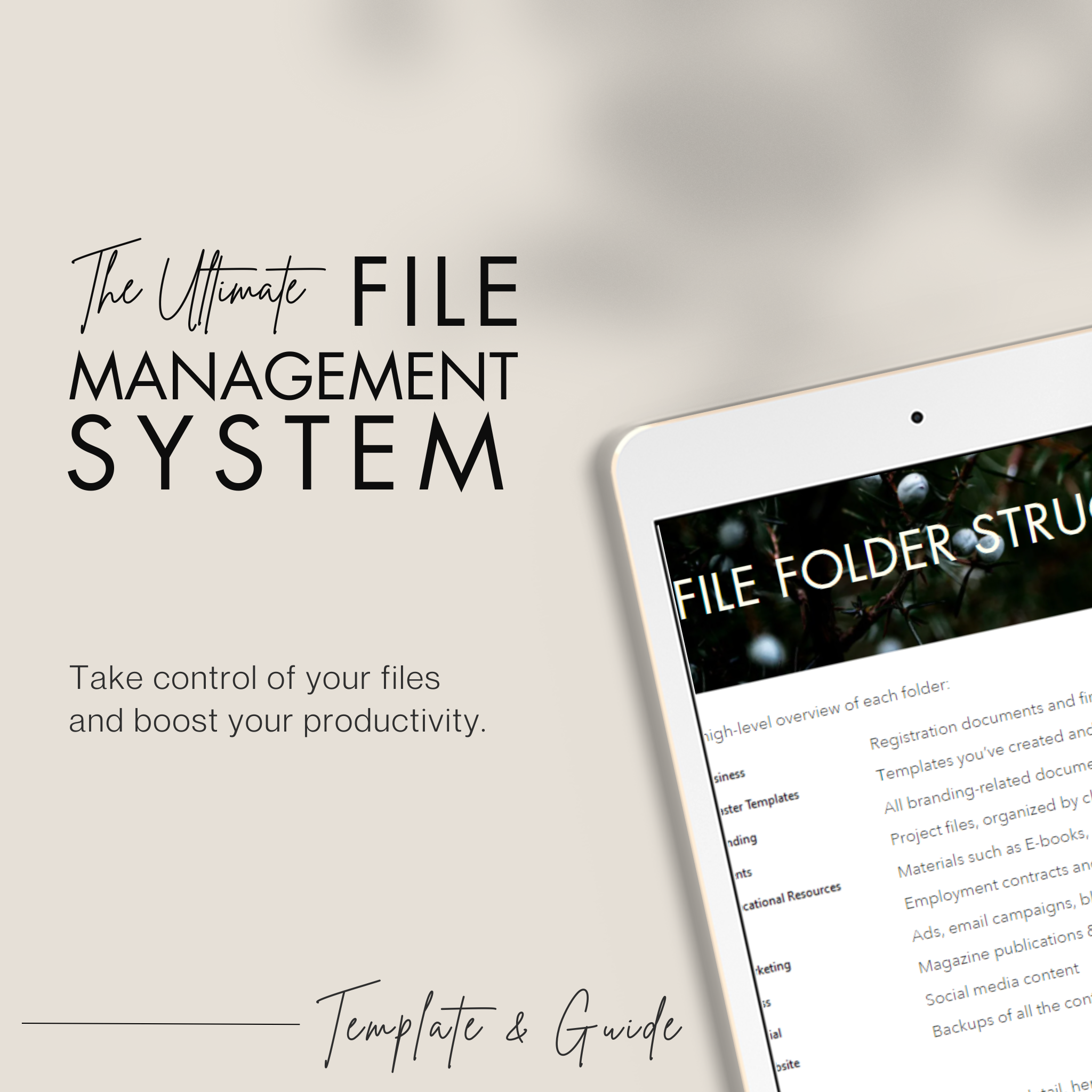 The Ultimate File Management System