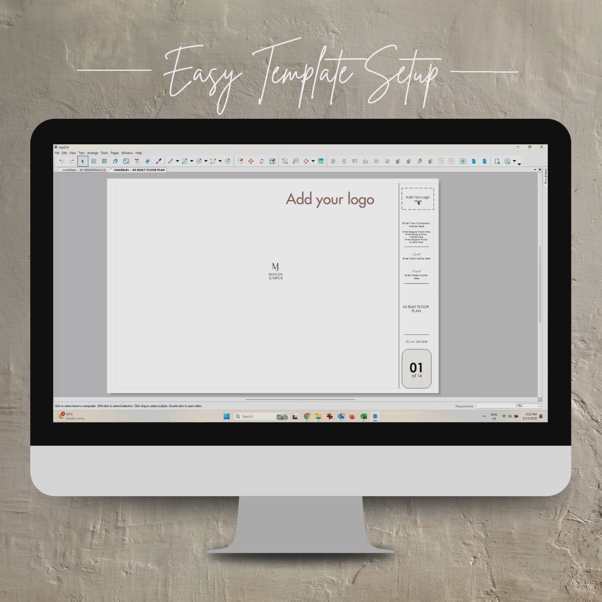 Easy Template Setup