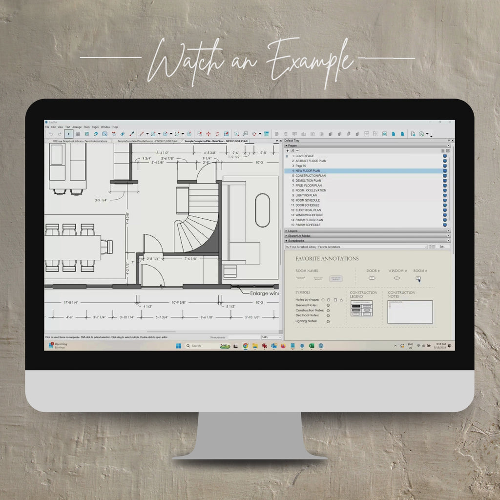Watch a Scrapbook Example